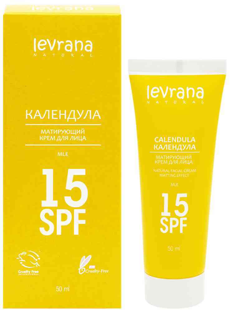 

Крем для лица матирующий Levrana
