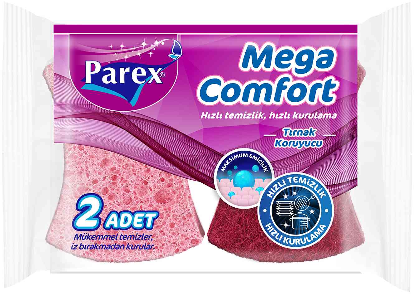 

Губки для мытья посуды Parex