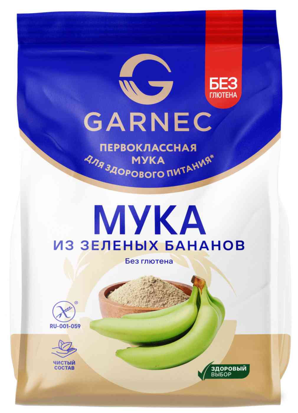 

Мука из зеленых бананов Garnec
