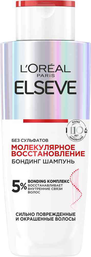 

Бондинг шампунь для сильно поврежденных и окрашенных волос Elseve