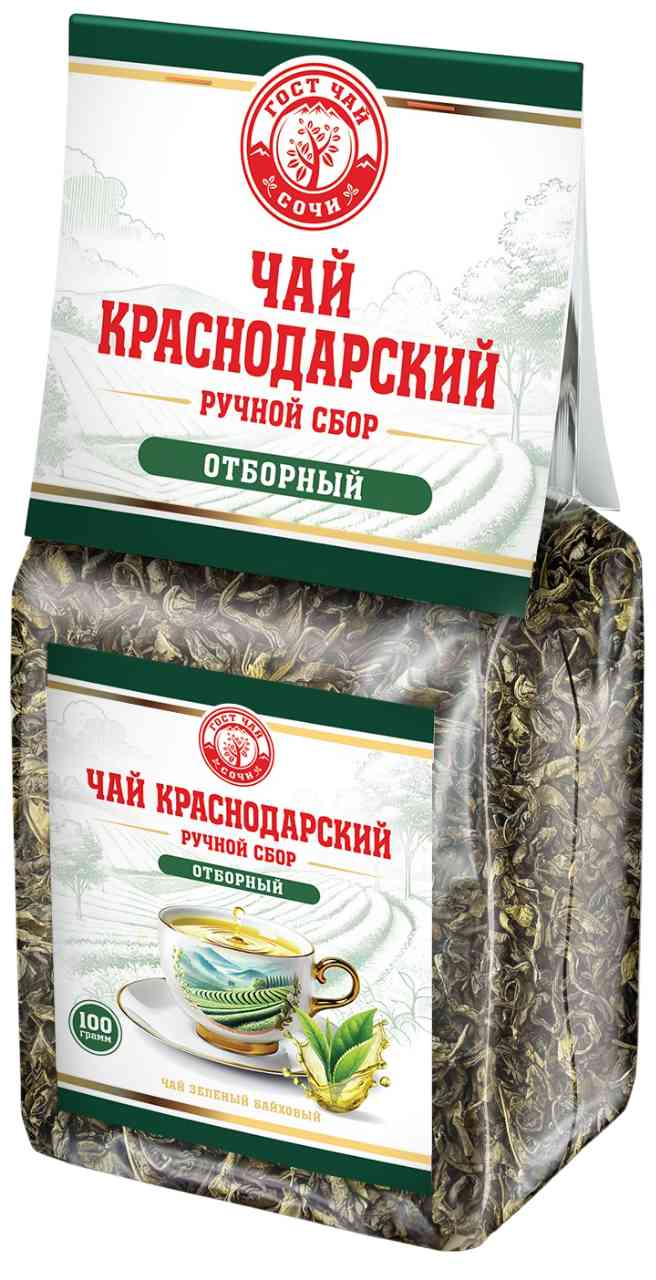 

Чай зеленый Краснодарский ручной сбор