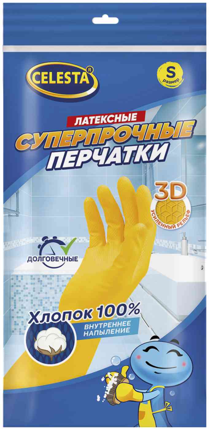 

Перчатки хозяйственные Celesta