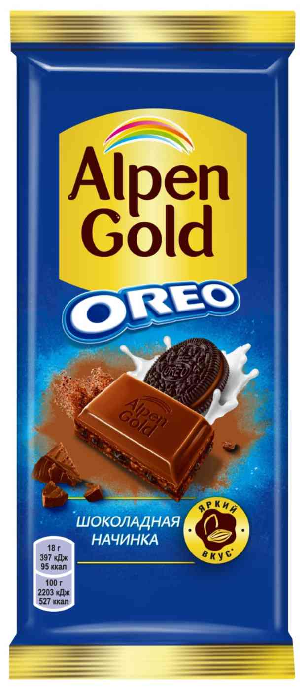 

Шоколад молочный Alpen Gold