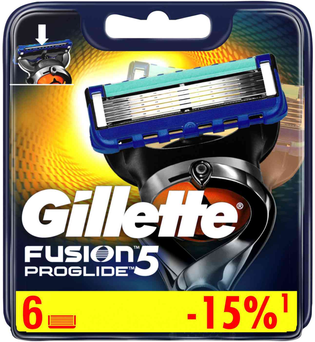 Сменные кассеты для бритвы  Gillette