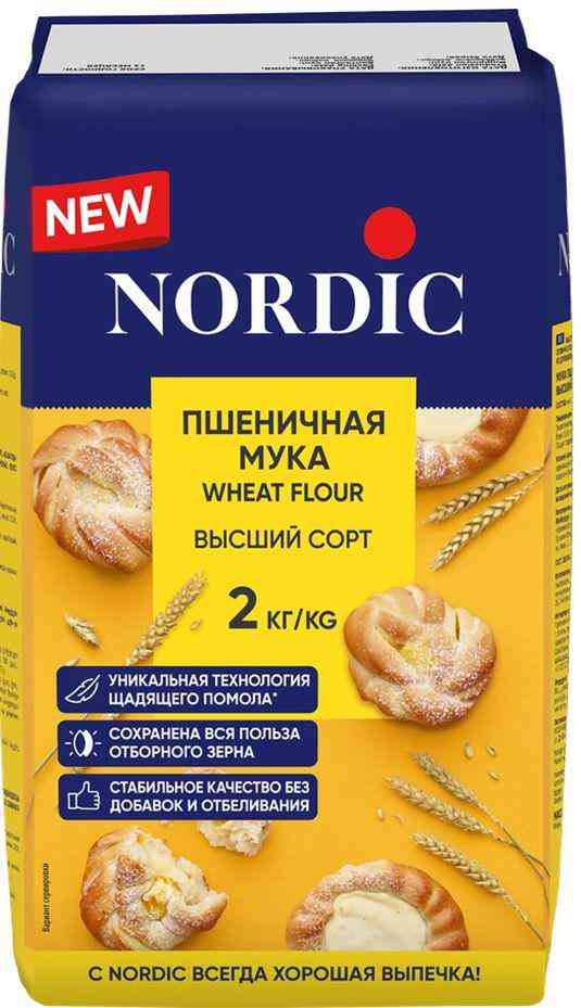 

Мука пшеничная Nordic