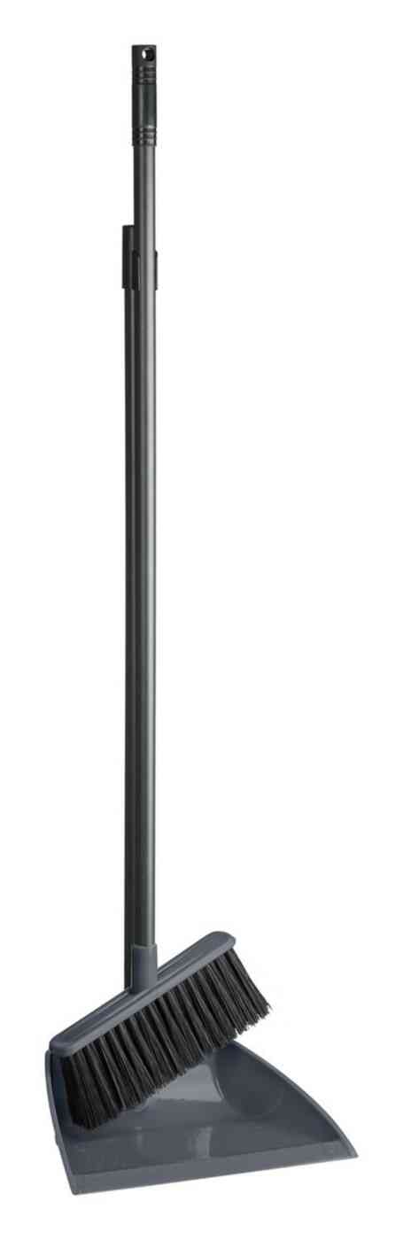 

Набор для сухой уборки Ленивка щетка для пола с совком Etna 19×25×82 см