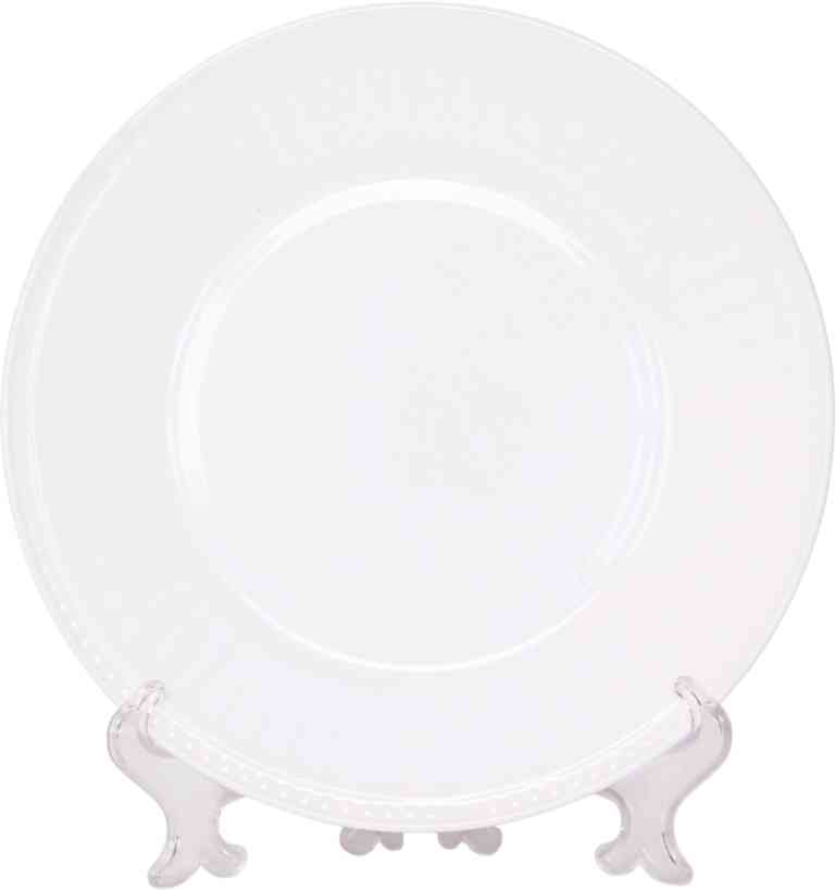 

Тарелка мелкая стеклокерамическая Рома, цвет белый