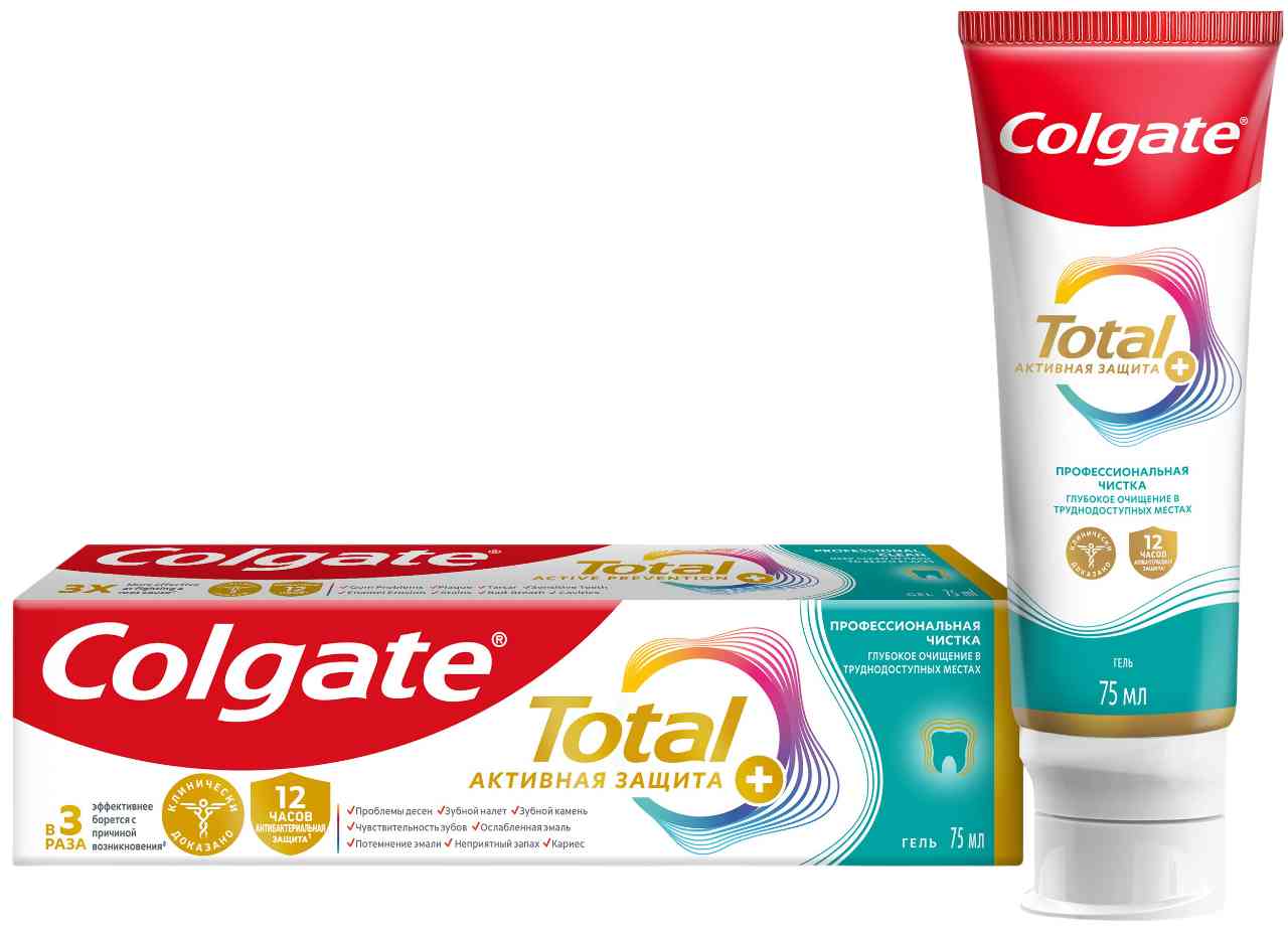 

Зубная паста гель Colgate