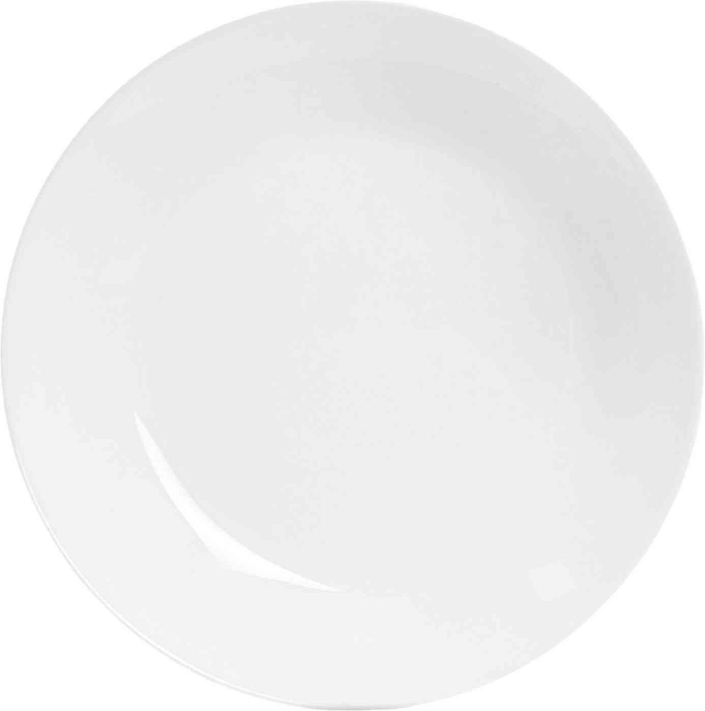 

Тарелка обеденная стеклянная Зели, цвет белый