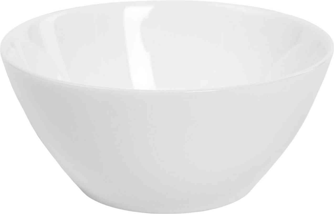 

Салатник стеклянный Cannes, цвет белый