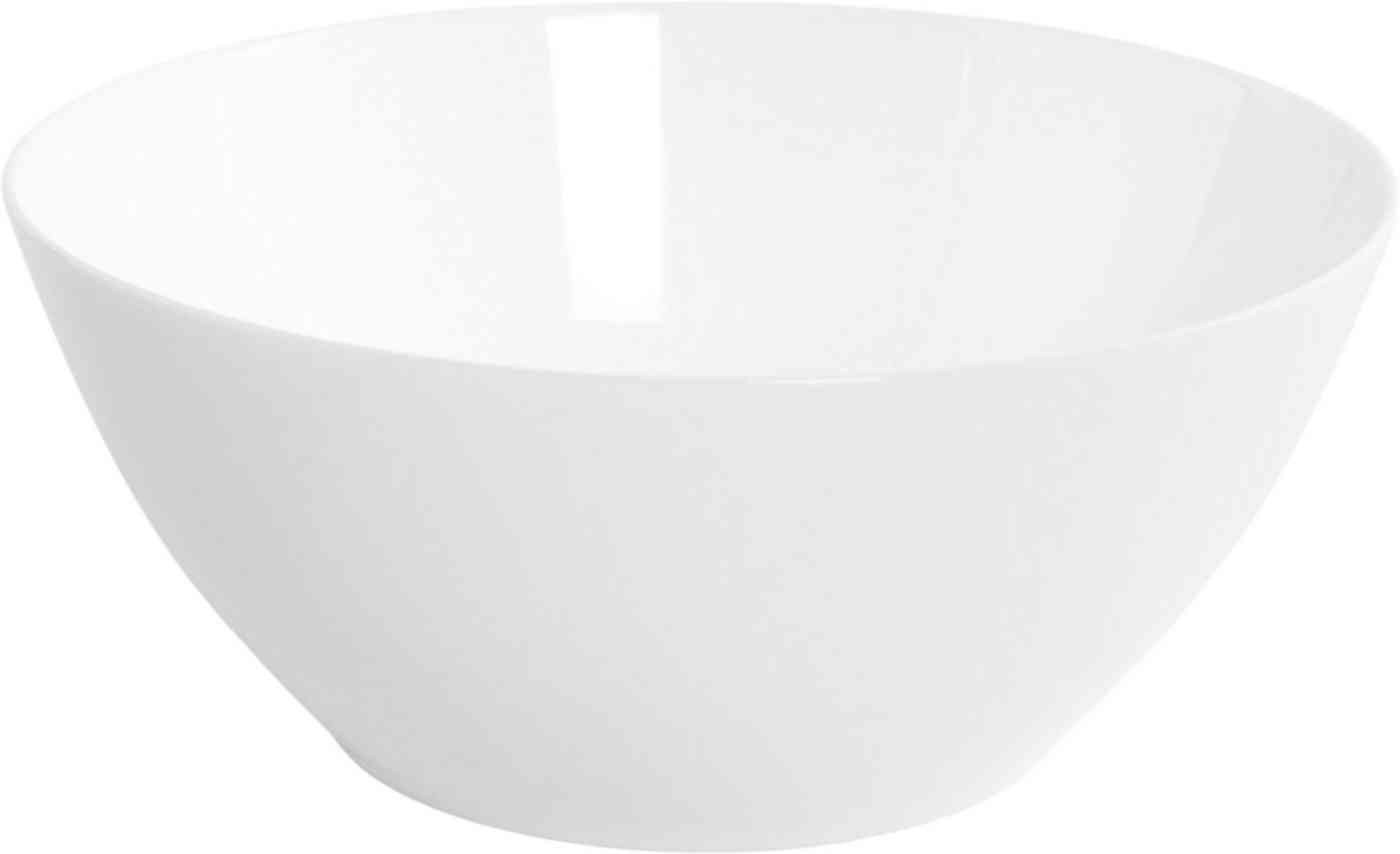 

Салатник стеклянный Cannes, цвет белый