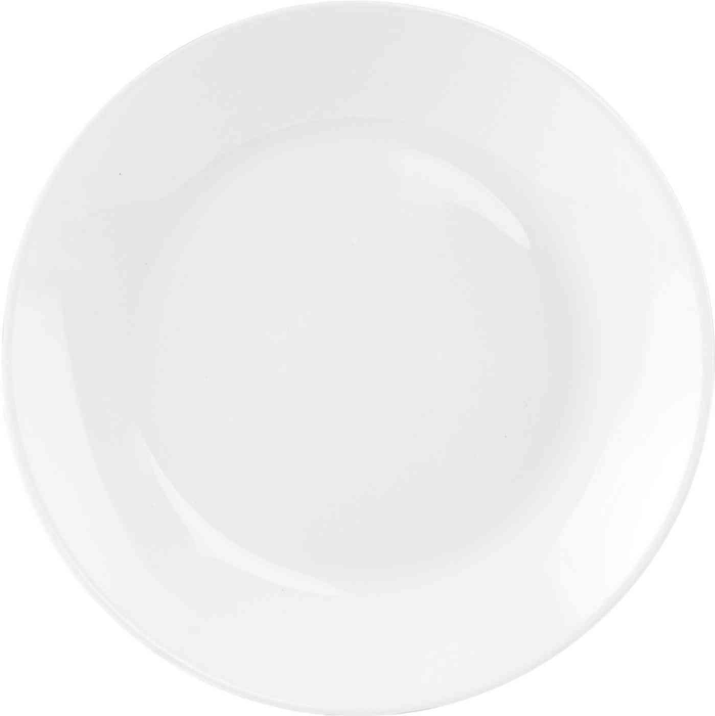 Тарелка десертная стеклянная Зели, цвет белый