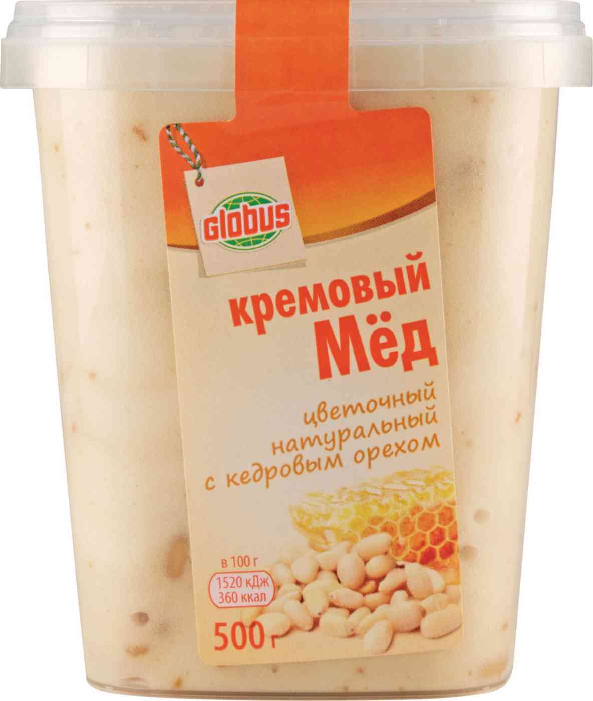 Мёд кремовый Глобус