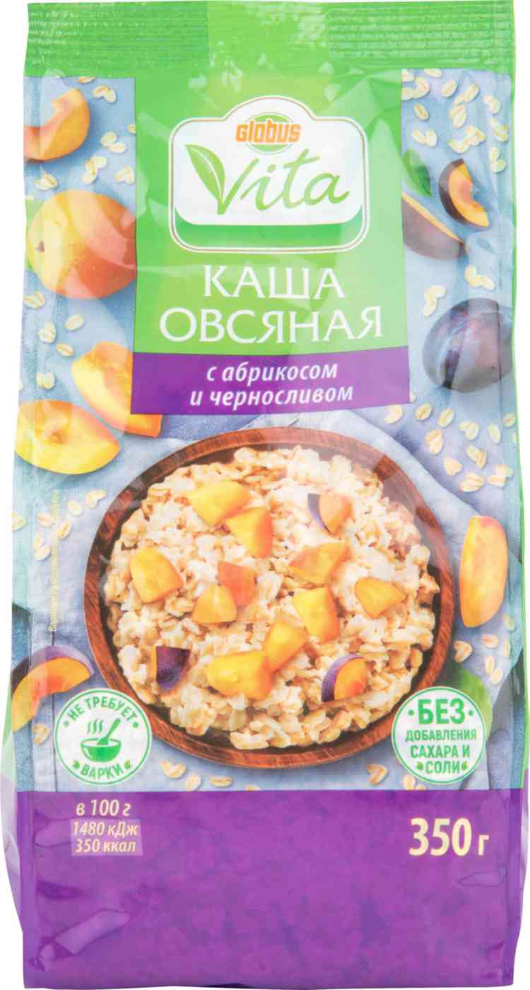 

Каша овсяная Глобус Вита