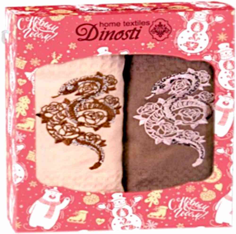 

Набор вафельных полотенец Dinosti Home Textiles