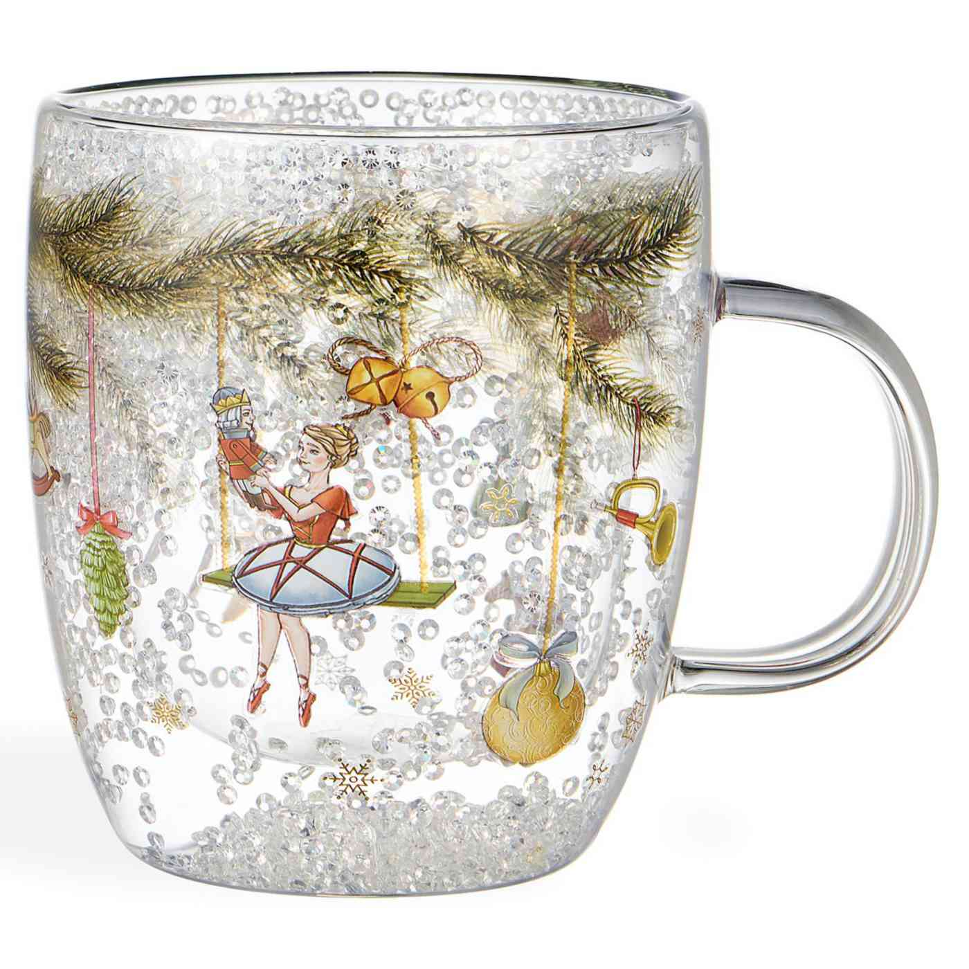 

Кружка с двойными стенками Щелкунчик