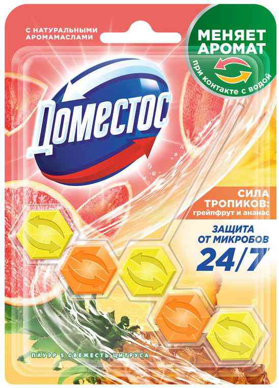 

Туалетный блок Доместос