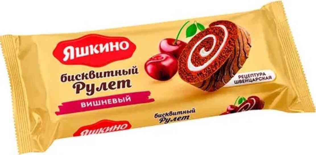 Рулет Яшкино вишня