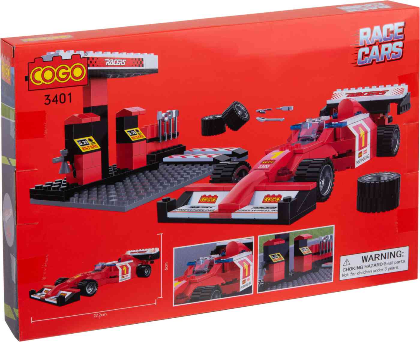 

Конструктор Cogo 3401 Гоночная машина