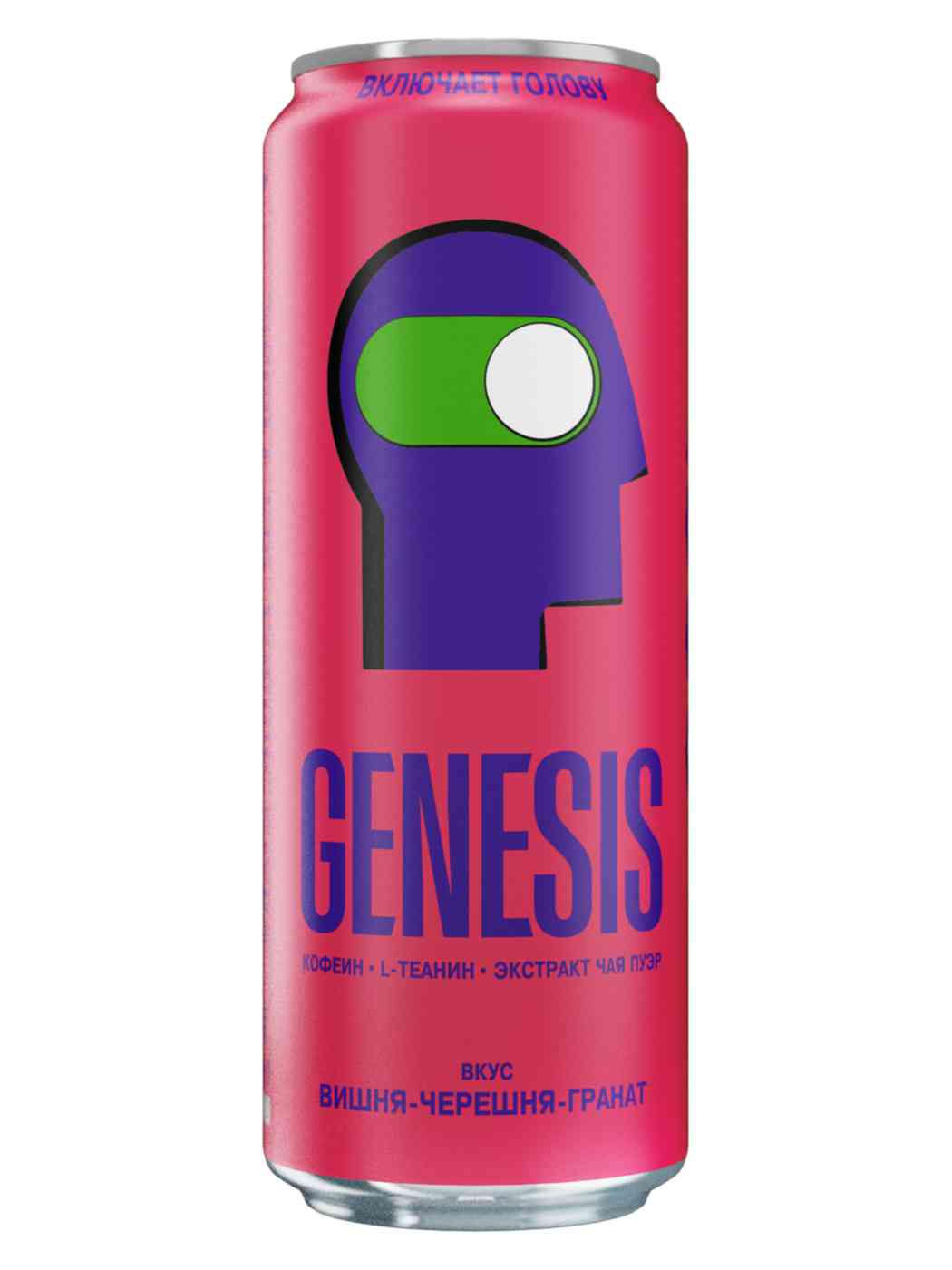 Напиток энергетический Genesis вишня-черешня-гранат