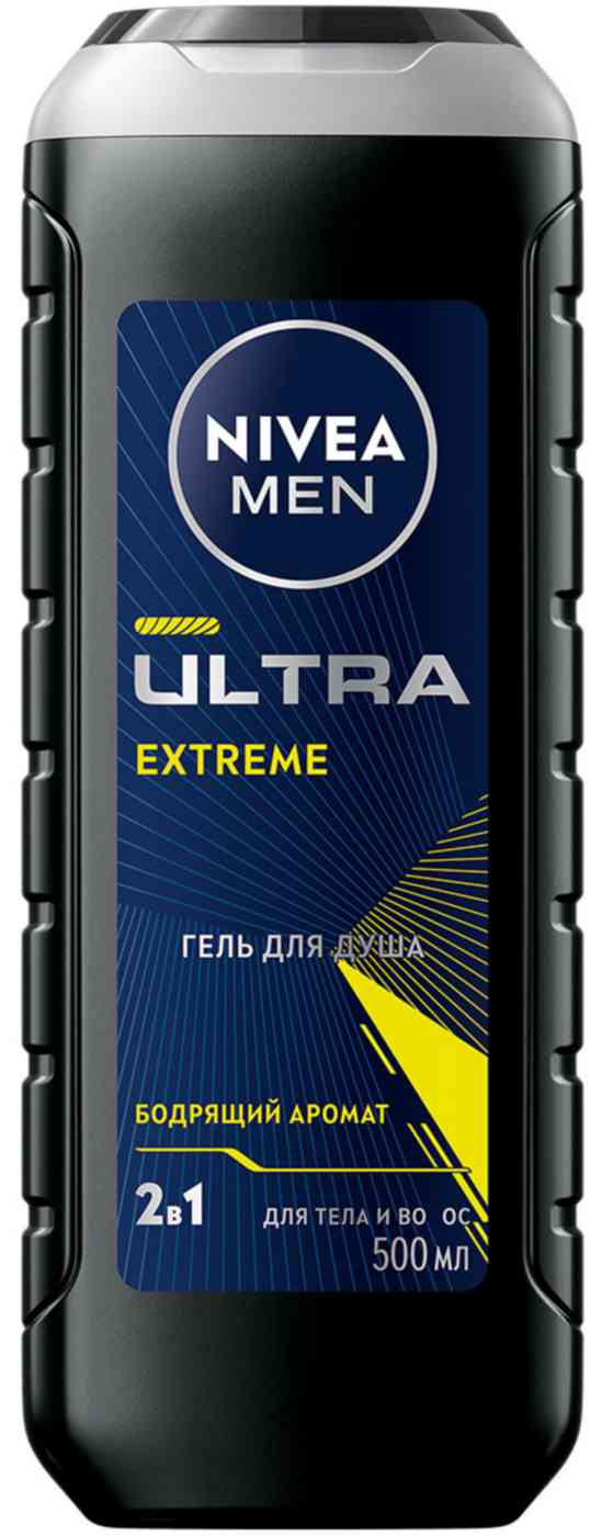 

Гель для душа 3в1 NIVEA MEN Ultra Extreme