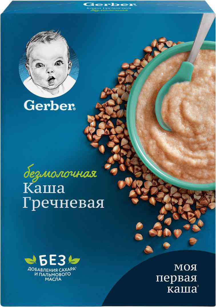 Каша гречневая безмолочная Gerber 189₽