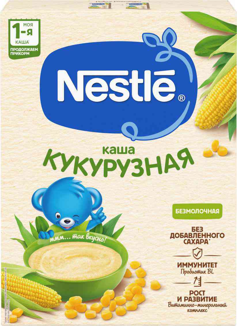 

Каша безмолочная кукурузная Nestle