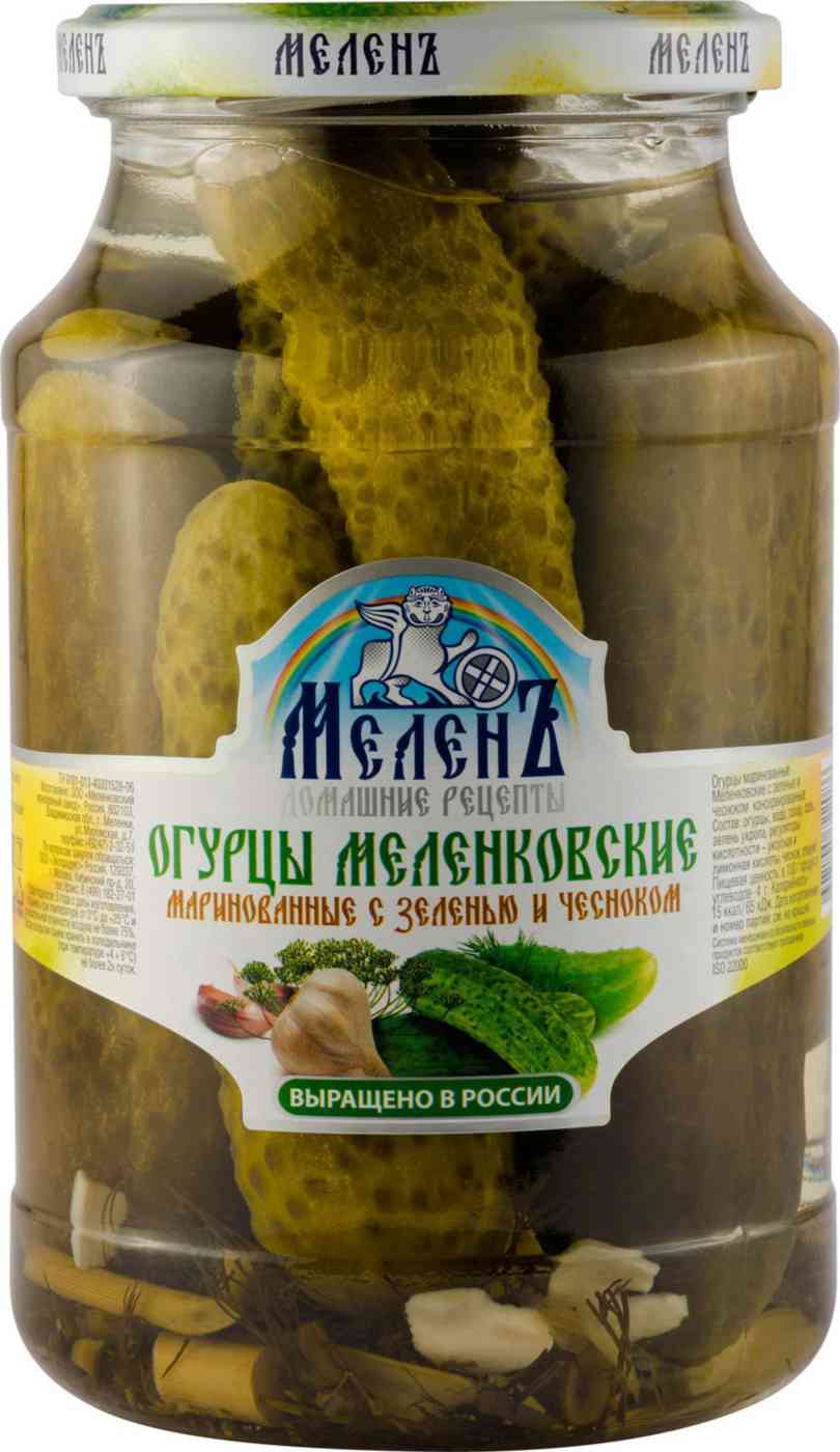 Огурцы маринованные МеленЪ