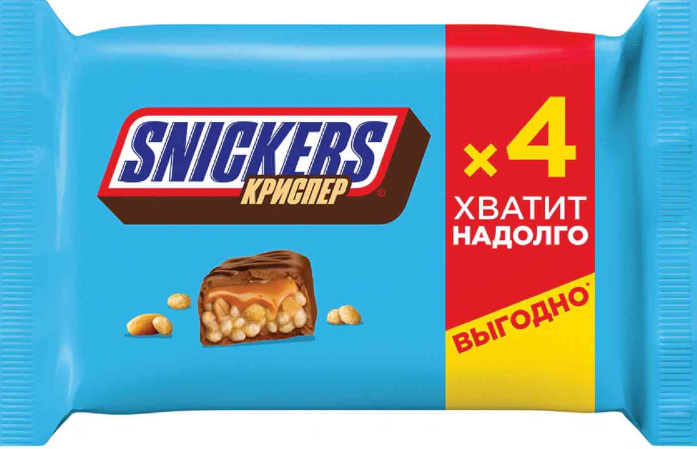 

Батончик шоколадный Snickers