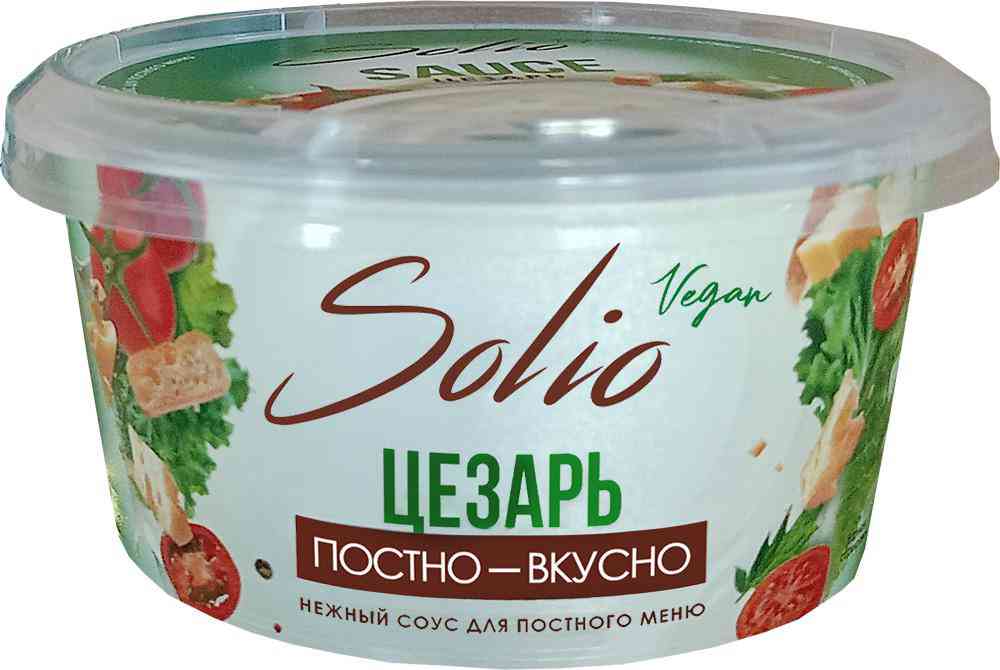 

Соус на основе растительных масел Solio