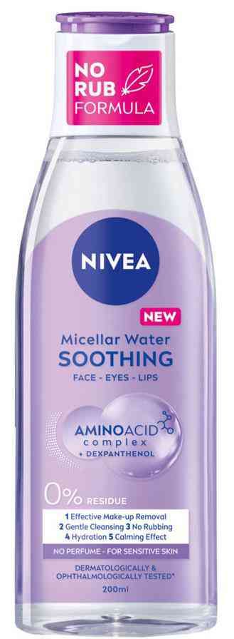 

Мицеллярная вода для лица, глаз и губ NIVEA