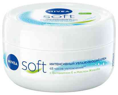 

Крем для лица, рук и тела NIVEA Soft интенсивный увлажняющий с маслом жожоба и витамином Е