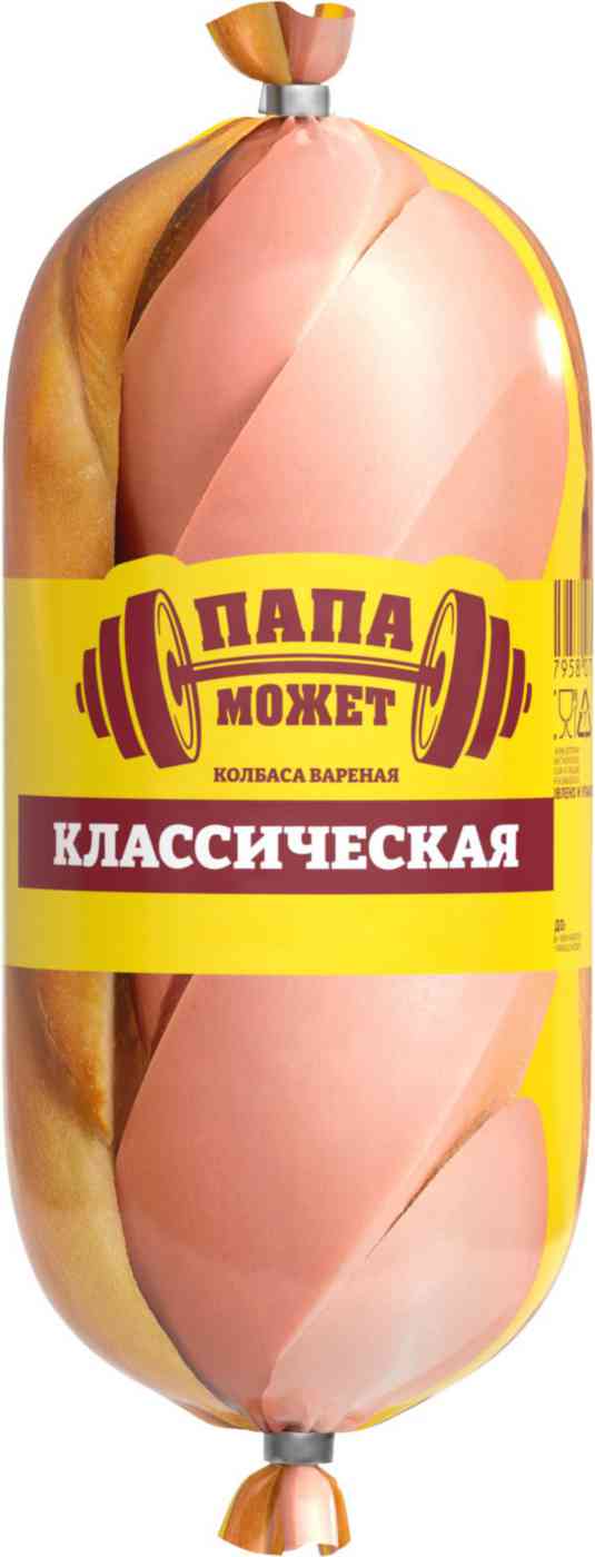 Колбаса варёная Папа может! Классическая