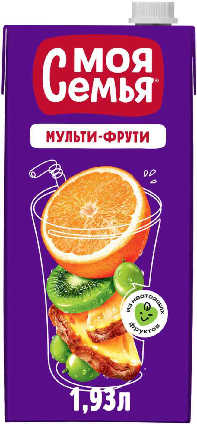

Напиток сокосодержащий Моя Семья
