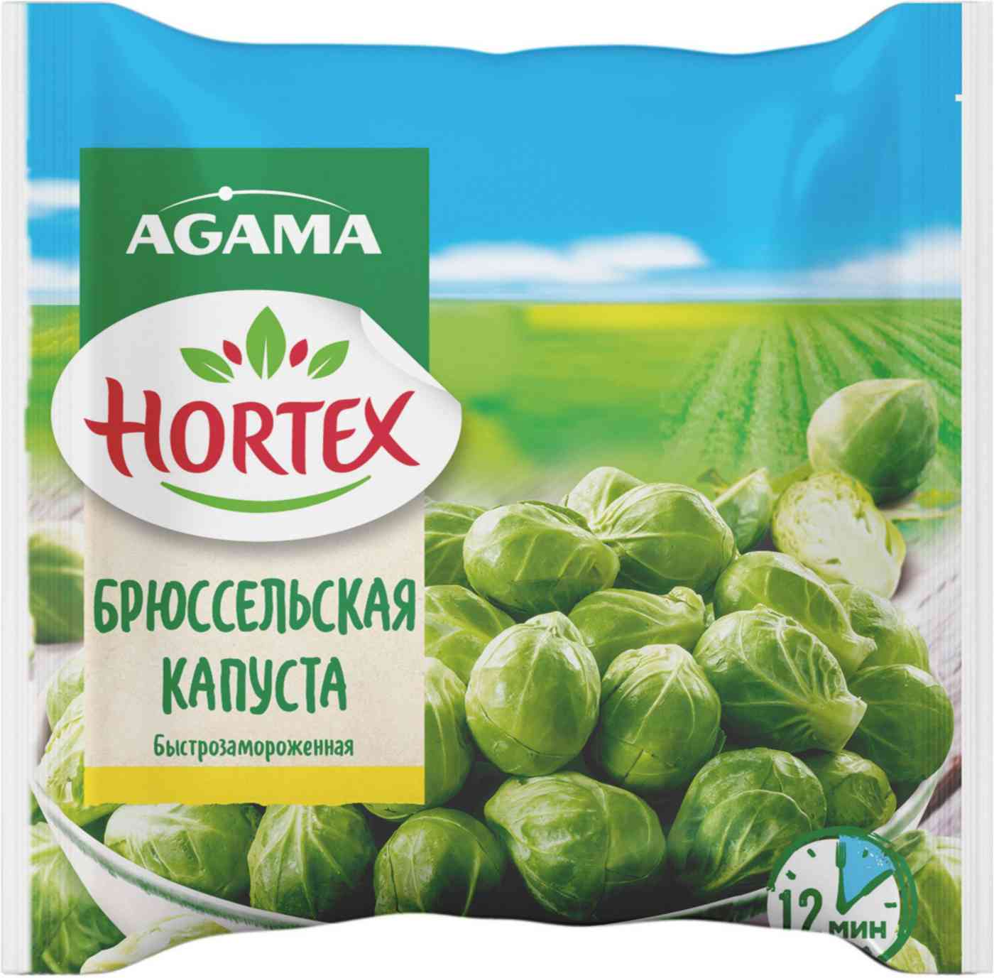 Капуста брюссельская быстрозамороженная Agama Hortex