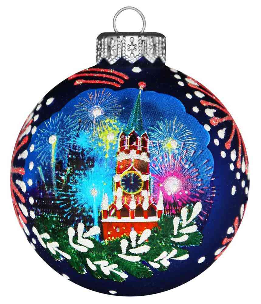 

Ёлочное украшение Коломеев Кремль, стекло