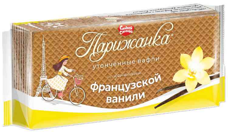Вафли Сладкая слобода Парижанка Французская ваниль