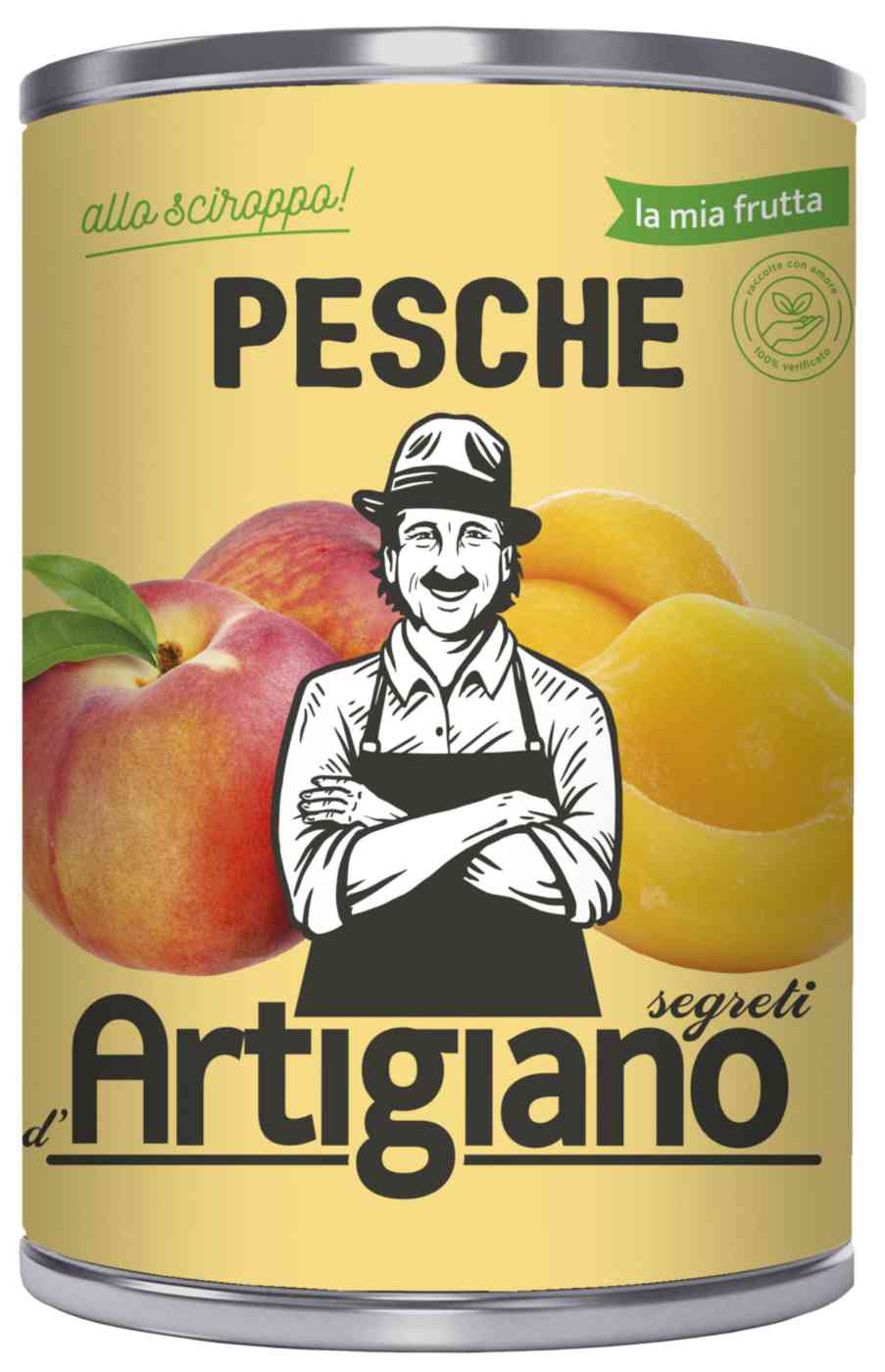Персики в сиропе половинками Artigiano