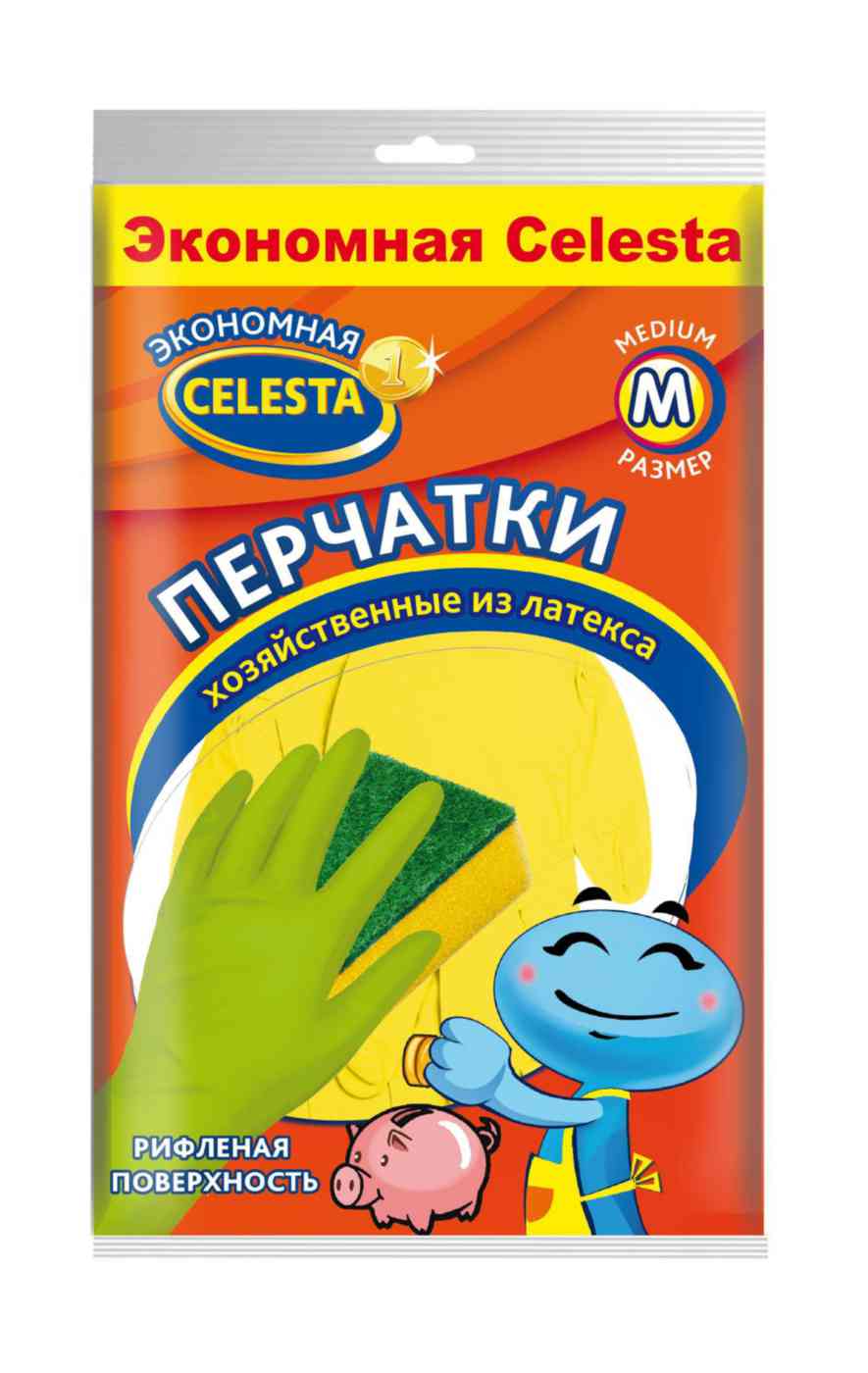 Перчатки хозяйственные Celesta 107₽