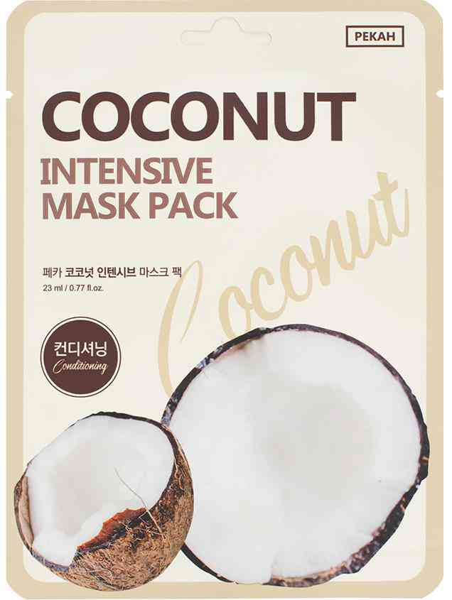 Маска для лица тканевая Pekah Coconut