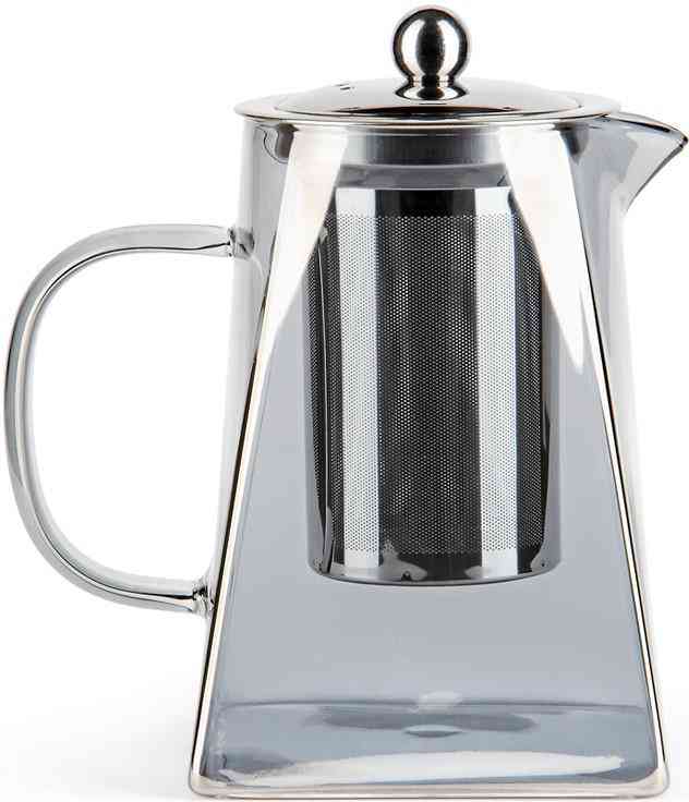 

Чайник заварочный стеклянный Barouge цвет серебристо-серый