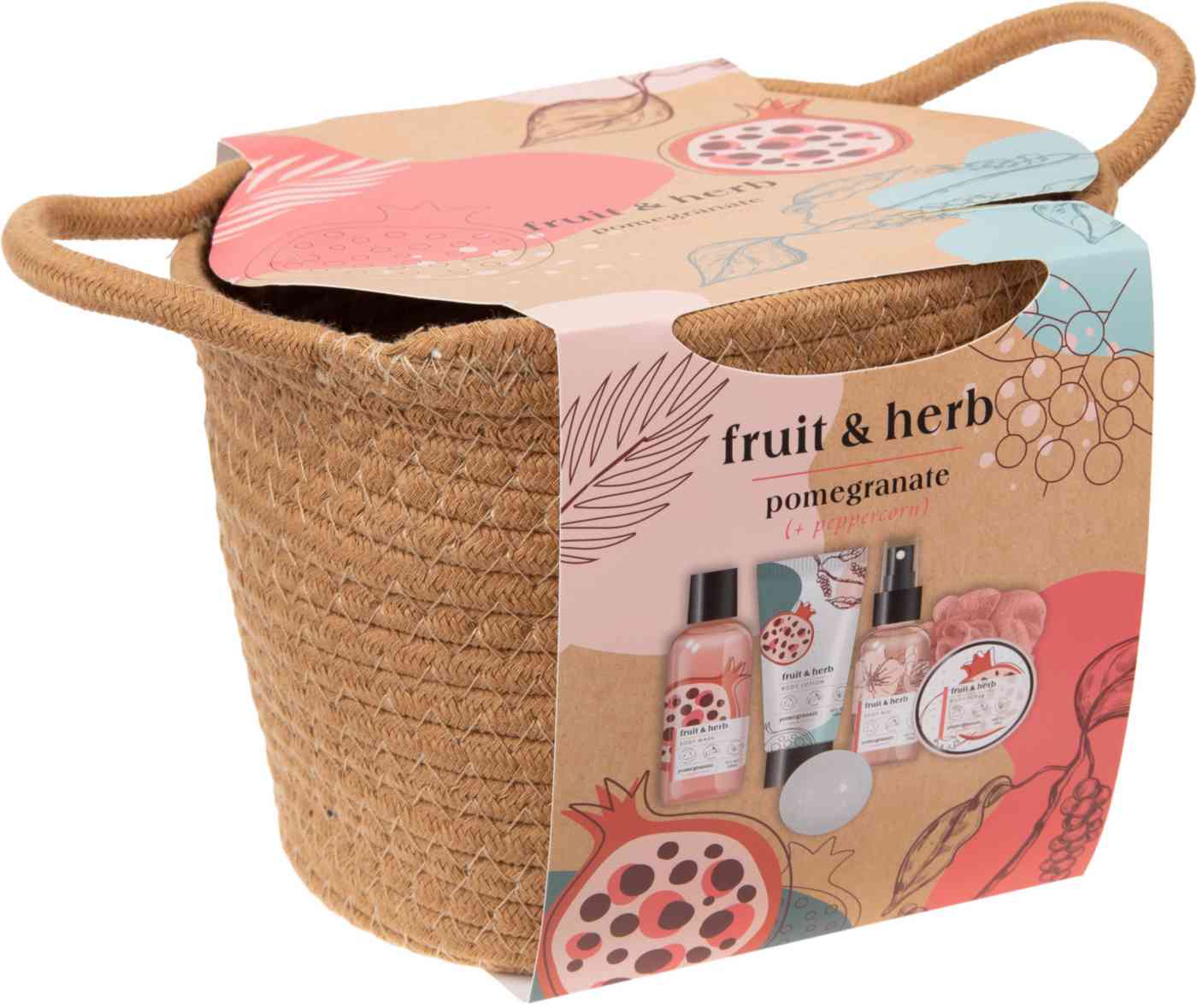 

Подарочный набор Fruit & Herb Гранат и перец