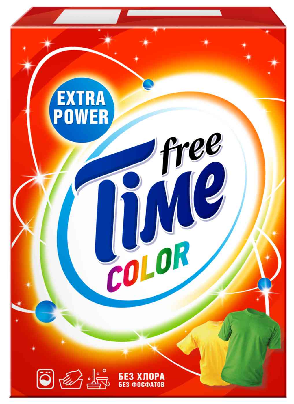 

Стиральный порошок для цветного белья Free Time
