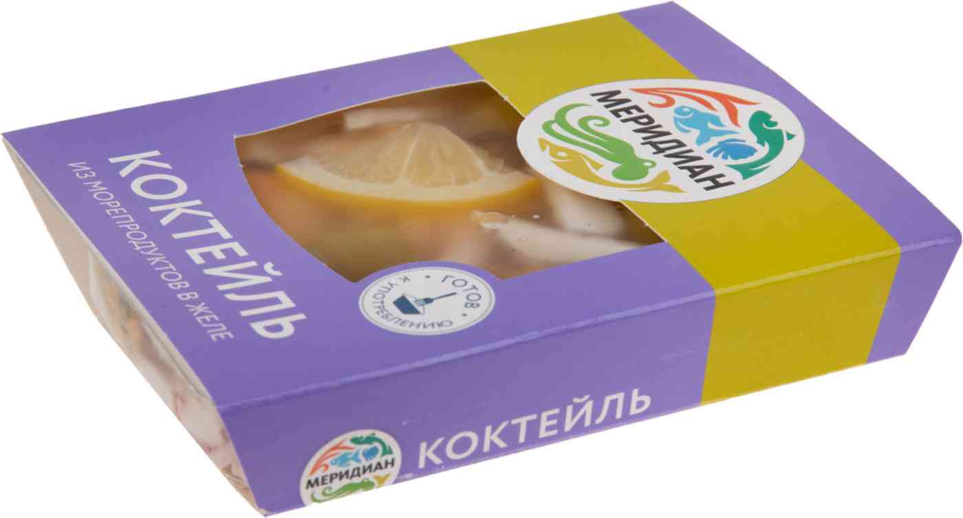 

Коктейль из морепродуктов отварной Меридиан