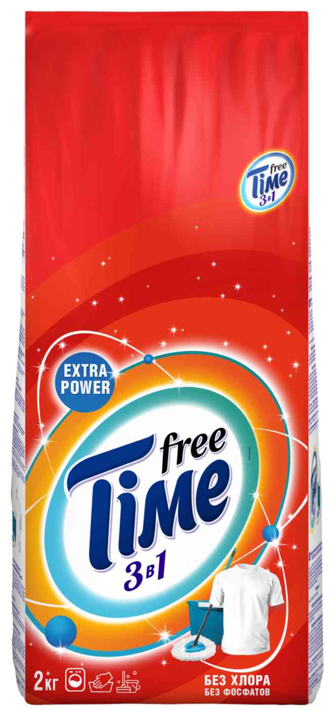 

Стиральный порошок универсальный Free Time