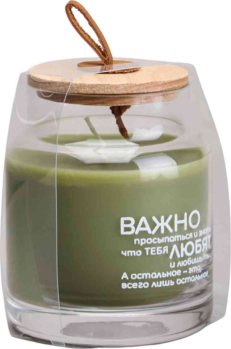 

Свеча в банке ароматическая Lefard Nature Urban Bamboo