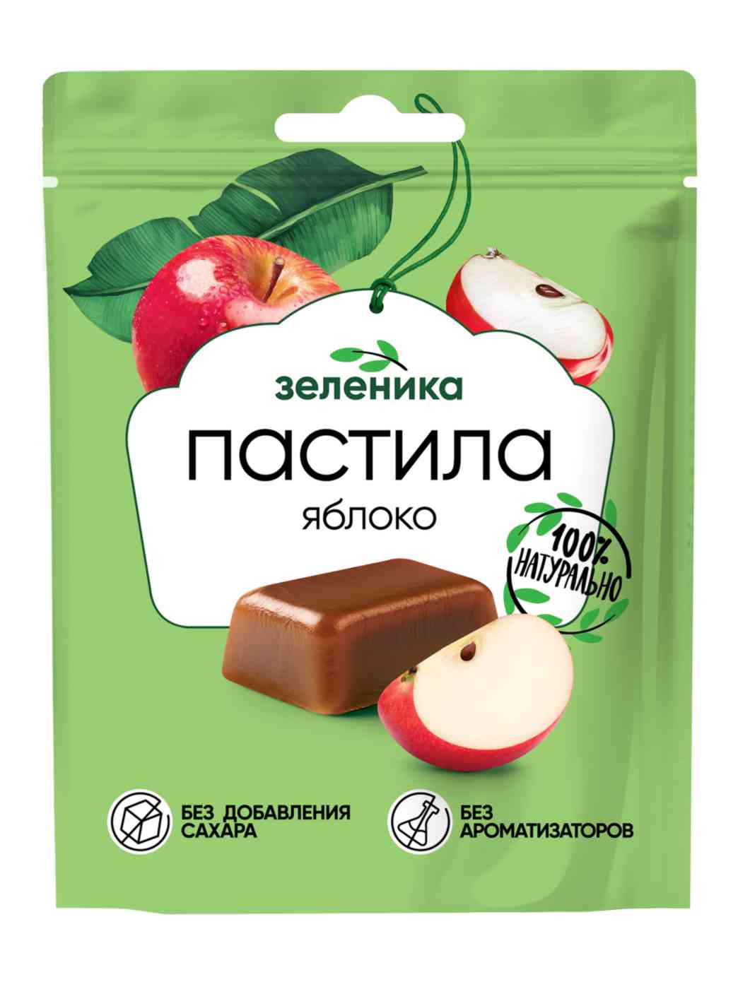 Пастила Зеленика яблочная 5шт
