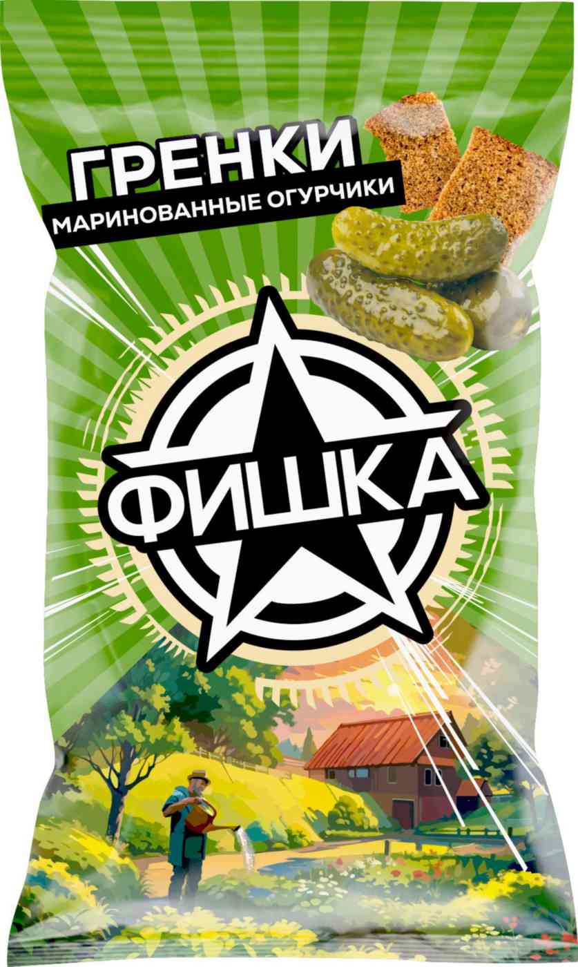 Гренки ржаные Фишка