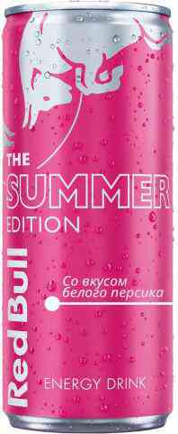 Энергетический напиток Red Bull cо вкусом Персика 143₽