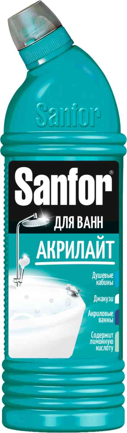 Чистящее средство для ванн  Sanfor